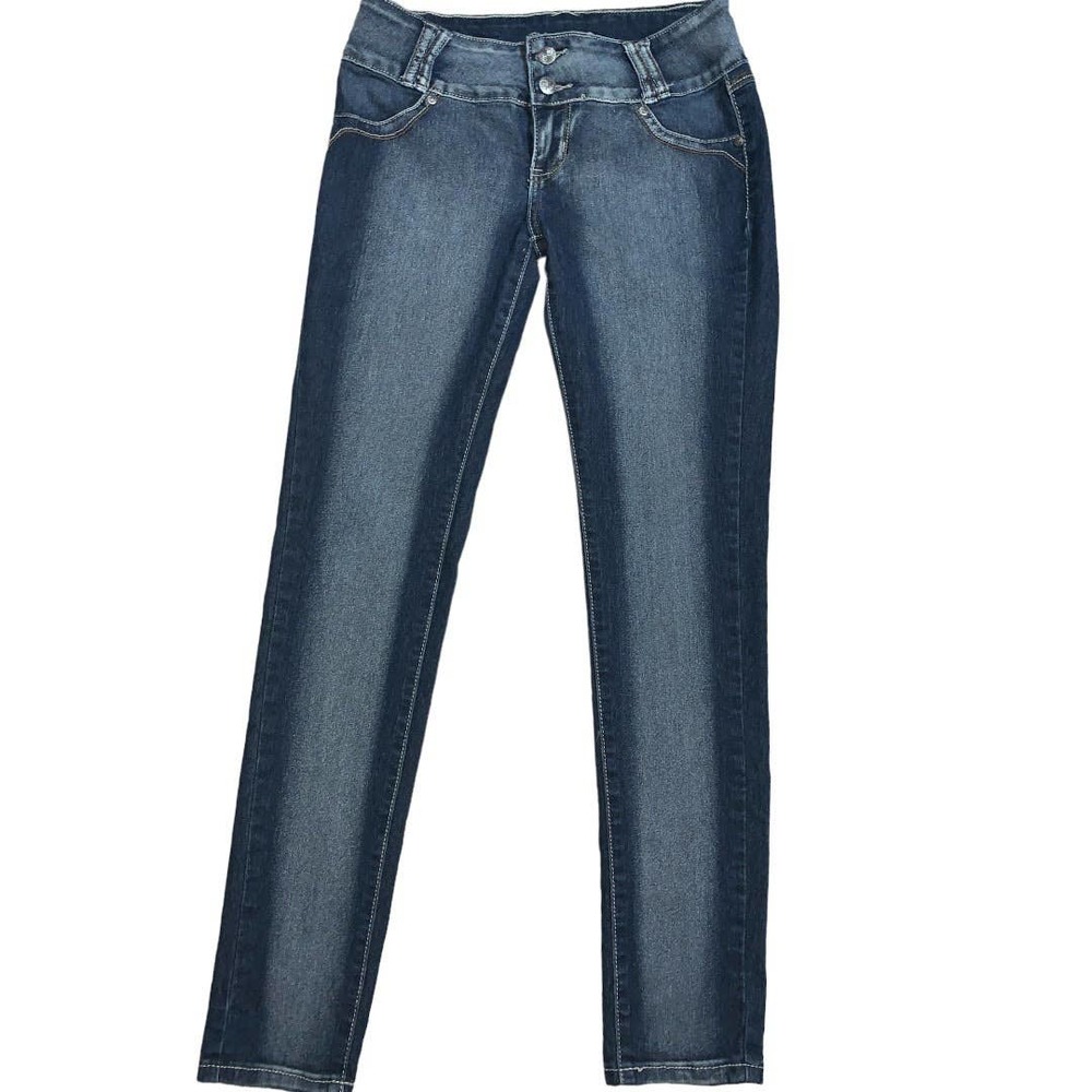 Fashion2Love Two-Toned Skinny Jeans Size Juniors 9